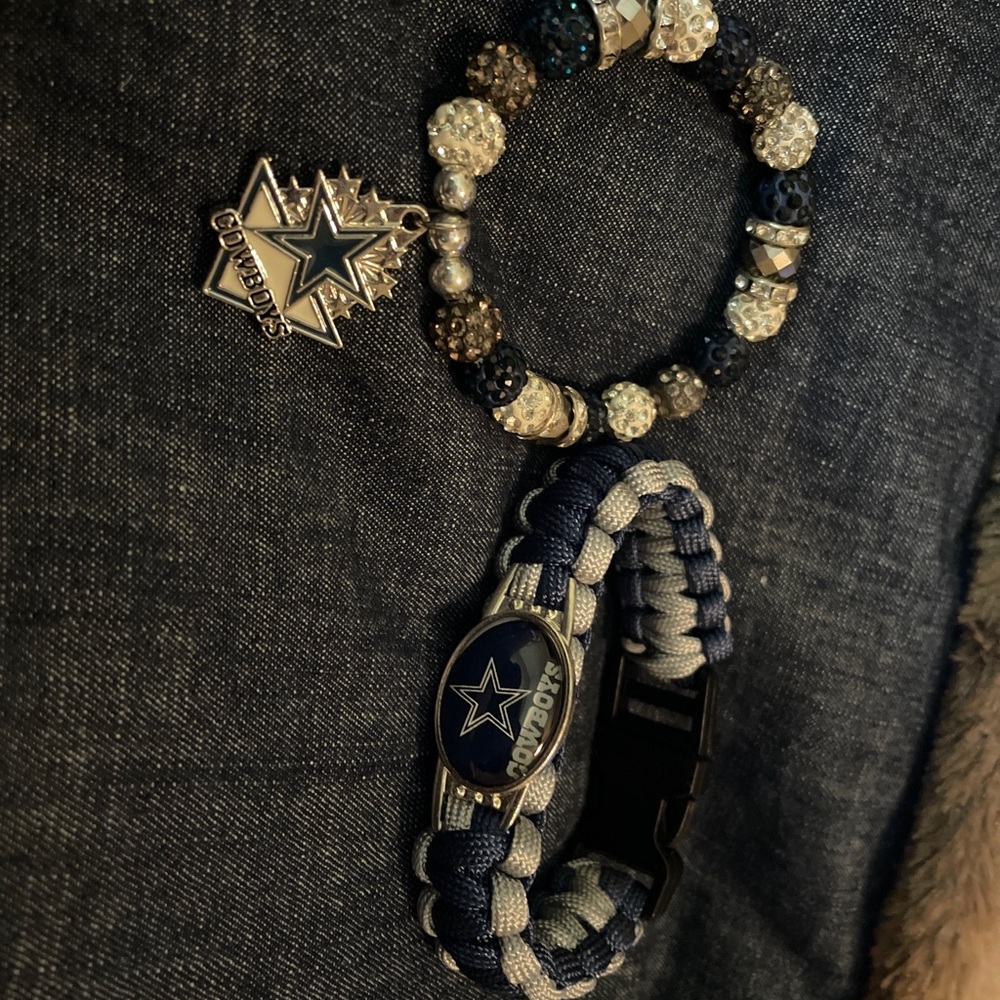 Custom made Dallas Cowboys Bracelets